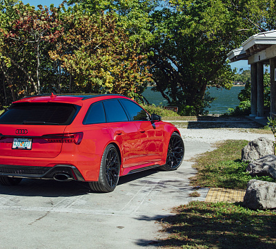 Фото дисков Vossen HF-2 на Audi A/RS 6 (C8)