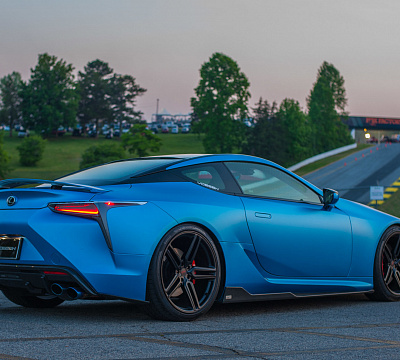Фото дисков Vossen HF-1 на Lexus LC 500