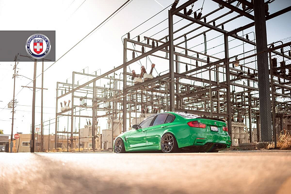 Фото дисков HRE R101 Глянцевый тонированный лак на BMW 3/M3 (F3x/F80)