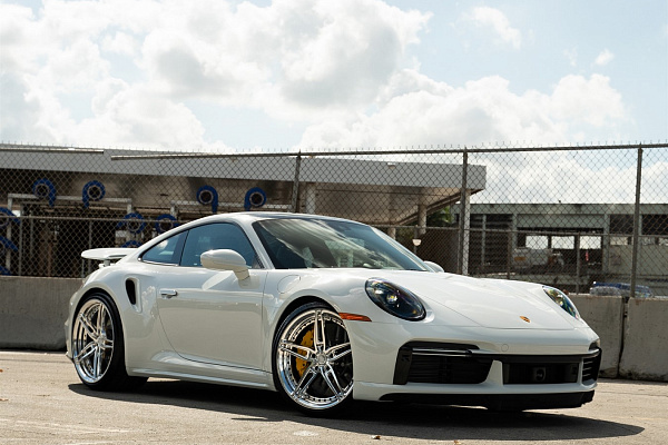 Фото дисков Anrky AN27 Полированный лак на Porsche 911 VIII