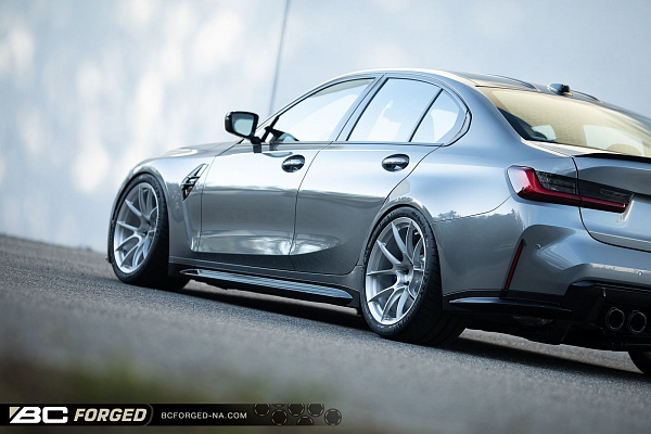 Фото дисков BC Forged KL51 Сатиновый лак на BMW 3/M3 (G2x/G80)