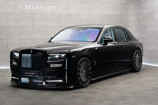 Фото дисков Mansory FD.15 Черный глянец на Rolls-Royce Phantom