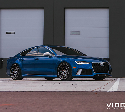 Фото дисков Vossen HF-2 на Audi A/RS 7 (4G)