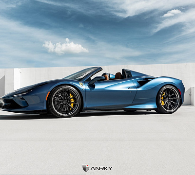 Фото дисков Anrky S3-X5 на Ferrari F8