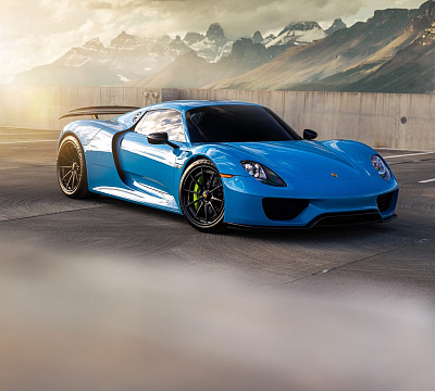Фото дисков Anrky AN38 на Porsche 918 Spyder