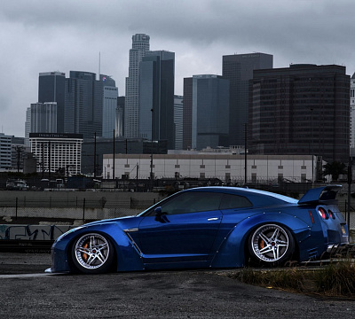 Фото дисков Savini SV71 на Nissan GT-R