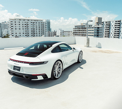 Фото дисков Vossen EVO-2 на Porsche 911 VIII