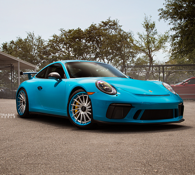 Фото дисков Strasse Wheels SV15T Deep Concave FS на Porsche 911 VII