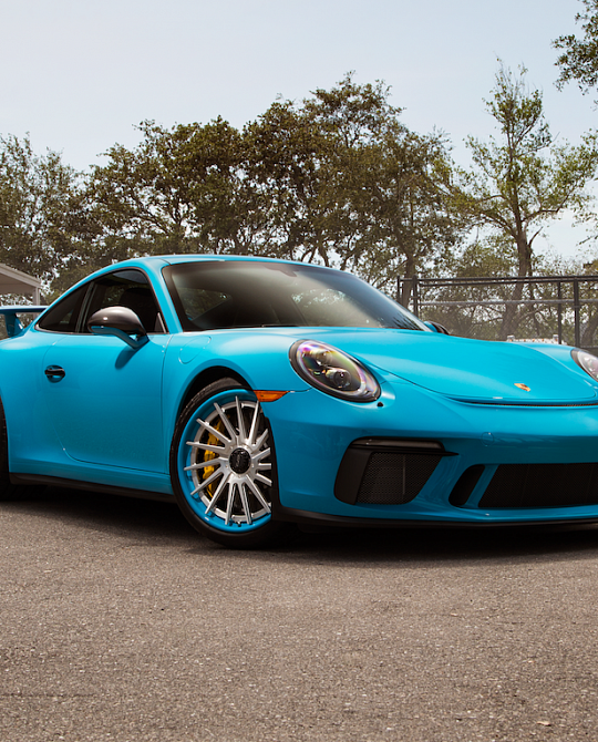 Фото дисков SV15T Deep Concave FS Другой цвет на Porsche 911 VII