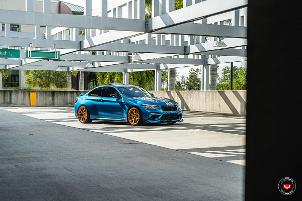 Фото дисков Vossen S21-01 Глянцевая медь на BMW 2/M2 (F22/F87)