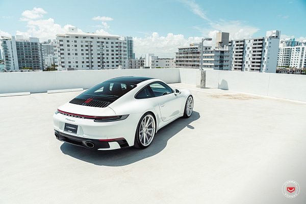 Фото дисков Vossen EVO-2 Глянцевый лак на Porsche 911 VIII