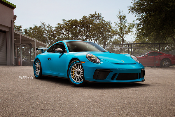 Фото дисков Strasse Wheels SV15T Deep Concave FS Другой цвет на Porsche 911 VII