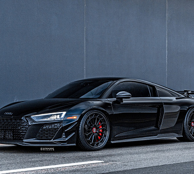 Фото дисков Strasse Wheels SV15FF Deep Concave FS на Audi R8 (4S)