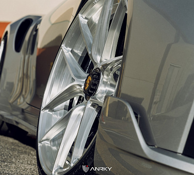 Фото дисков Anrky XR-201 на Porsche 911 VIII