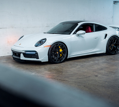 Фото дисков Vossen LC3-01T на Porsche 911 VIII