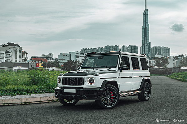Фото дисков Brixton Forged CM6-R Сатиновый графит на Mercedes-Benz G-Class III
