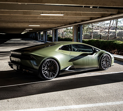 Фото дисков Brixton Forged VL4 на Lamborghini Huracan
