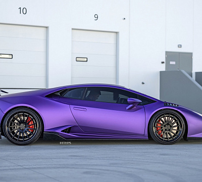 Фото дисков Strasse Wheels SV15T Deep Concave FS на Lamborghini Huracan