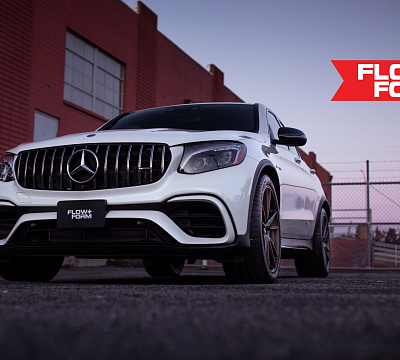 Фото дисков HRE FF04 на Mercedes-Benz GLC (X253, C253)