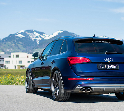Фото дисков Vossen CV3 на Audi Q5 (8R)