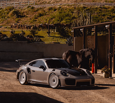 Фото дисков Brixton Forged TR20 на Porsche 911 VII