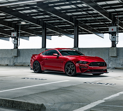Фото дисков Vossen HF-1 на Ford Mustang VI