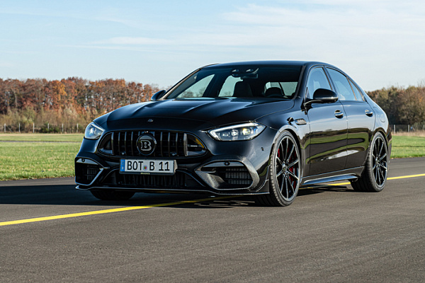 Фото дисков BRABUS Monoblock Z (Platinum Edition) Черный глянец на Mercedes-Benz C-Class (W206)