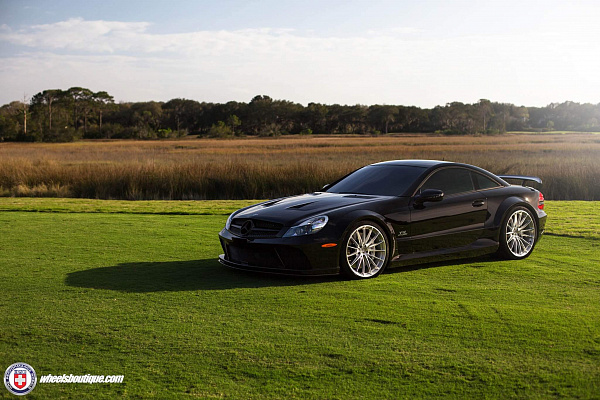Фото дисков HRE P103 Глянцевый лак на Mercedes-Benz SL (R230)
