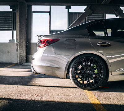 Фото дисков Vossen HF-2 на Infiniti Q50