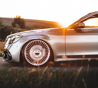 Фото дисков Vossen S17-16 на Mercedes-Benz S-Class (W222, C217)