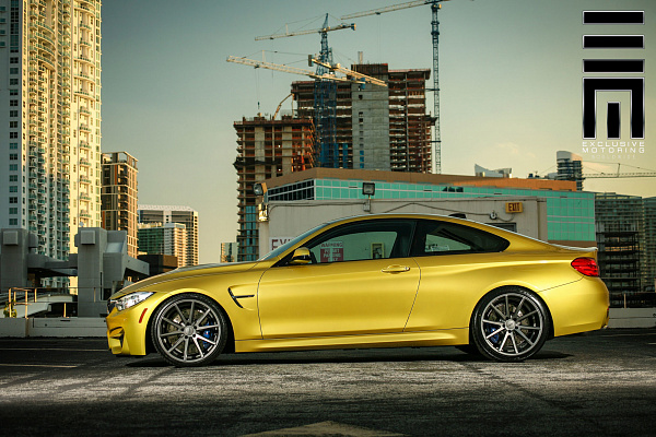 Фото дисков Vossen VFS-1 Сатиновый графит на BMW 4/M4 (F32/F82)
