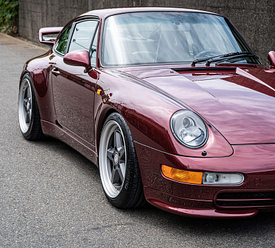 Фото дисков HRE 517 на Porsche 911 IV