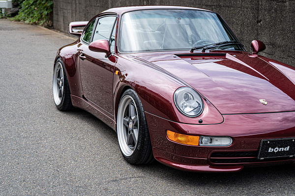 Фото дисков HRE 517 Сатиновый графит на Porsche 911 IV