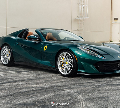 Фото дисков Anrky S1-X1 на Ferrari 812