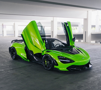 Фото дисков Brixton Forged PF10 на McLaren 720S