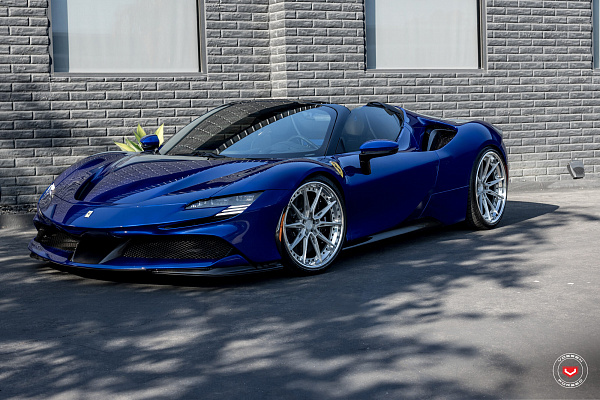 Фото дисков Vossen EVO-2R (3-Piece) Глянцевый лак на Ferrari SF90