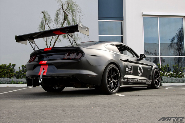 Фото дисков MRR FS06 Черный сатин на Ford Mustang VI