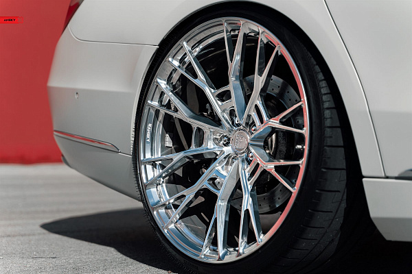 Фото дисков Anrky S1-X5 Полированный лак на Mercedes-Benz S-Class (W222, C217)