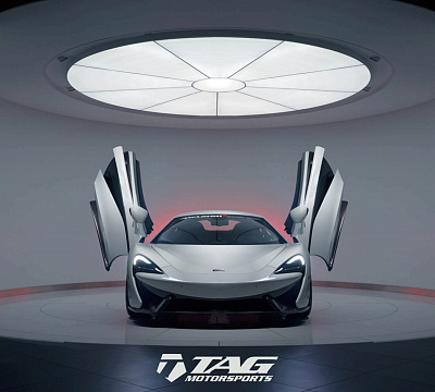 Фото дисков HRE P104 на McLaren 570S