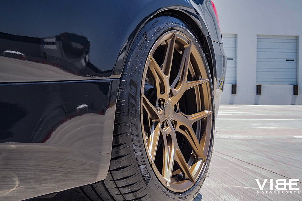 Фото дисков Vossen HF-5 Сатиновая бронза на BMW 3/M3 (E90)