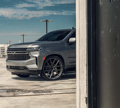 Фото дисков Vossen HF6-4 на Chevrolet Suburban XII