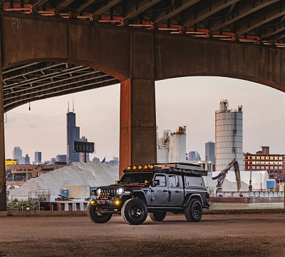 Фото дисков Black Rhino BAHARI на Jeep Gladiator II (JT)