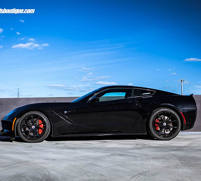 Фото дисков HRE P101 на Chevrolet Corvette C7