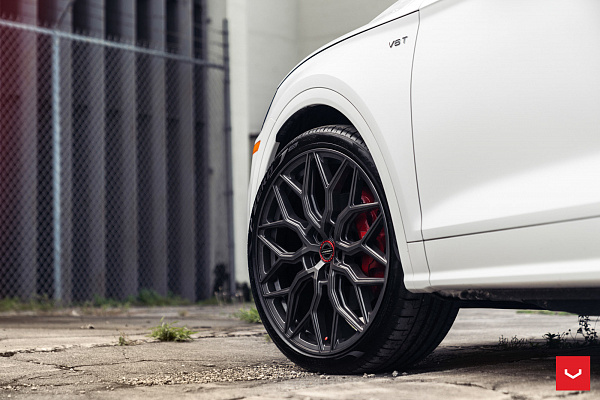 Фото дисков Vossen HF-2 Сатиновый графит на Audi Q5 (FY)