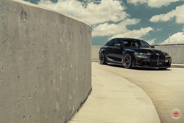 Фото дисков Vossen LC3-01 Глянцевый темный лак на BMW 3/M3 (G2x/G80)