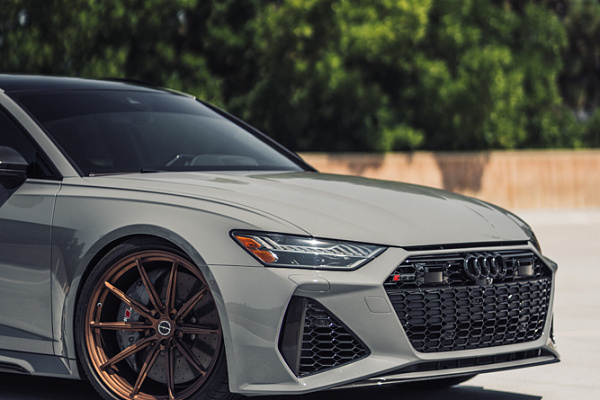 Фото дисков Brixton Forged R11-R Сатиновая бронза на Audi A/RS 6 (C8)