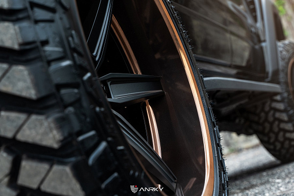 Фото дисков Anrky AN36-S Черный сатин на Ram 1500 V