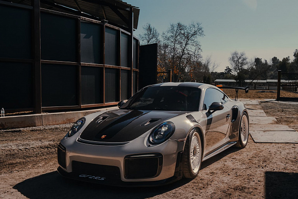 Фото дисков Brixton Forged TR20 Белый глянец на Porsche 911 VII