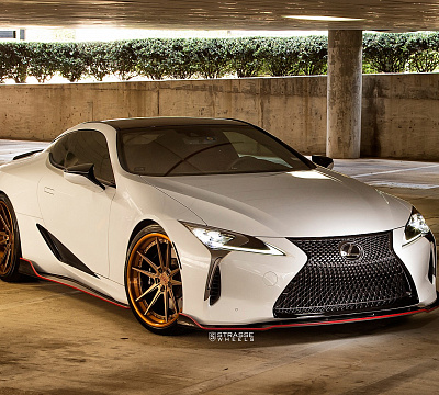 Фото дисков Strasse Wheels SV1 Deep Concave FS на Lexus LC 500