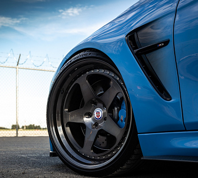 Фото дисков HRE 305 на BMW 3/M3 (F3x/F80)